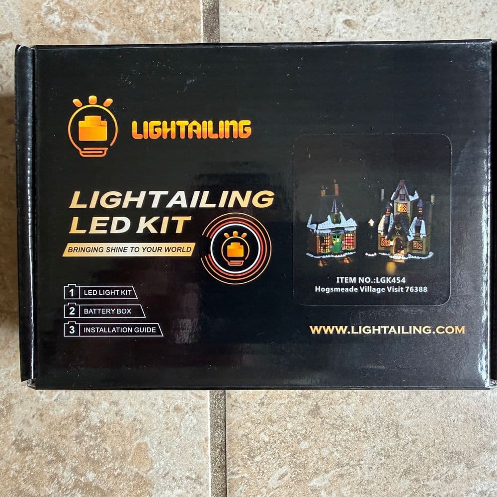 Lightailing kit for LEGO 76388 Hogsmeade Village