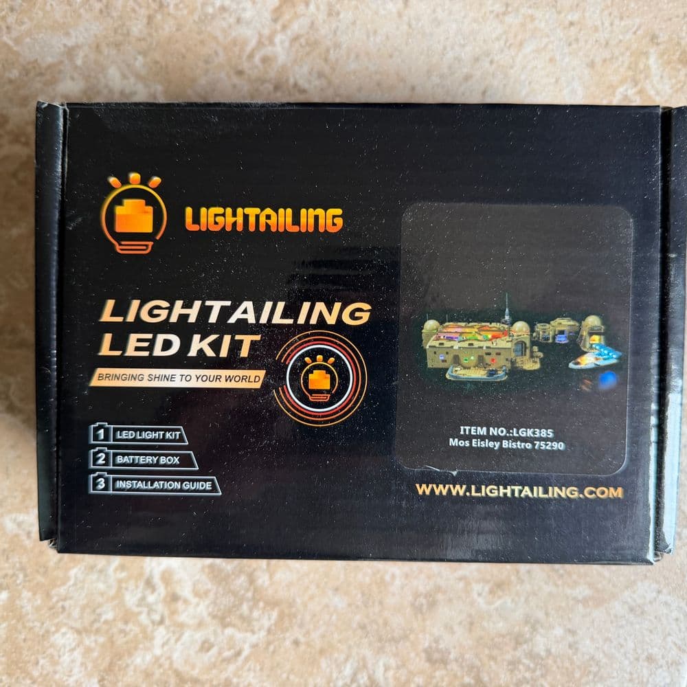 Lightailing kit for LEGO 75290 Mos Eisley Cantina