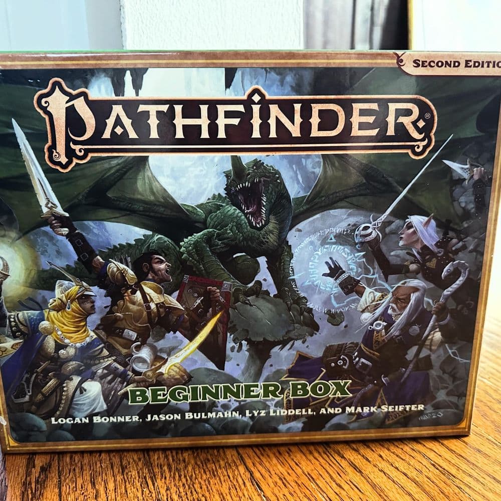 Pathfinder second edition beginner box
